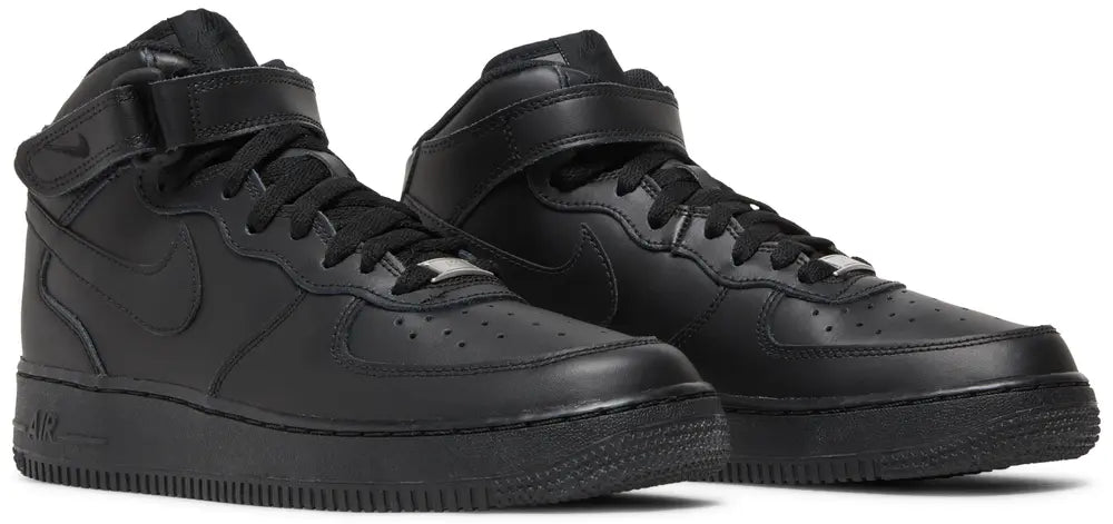 Air Force 1 Mid GS 'Black'