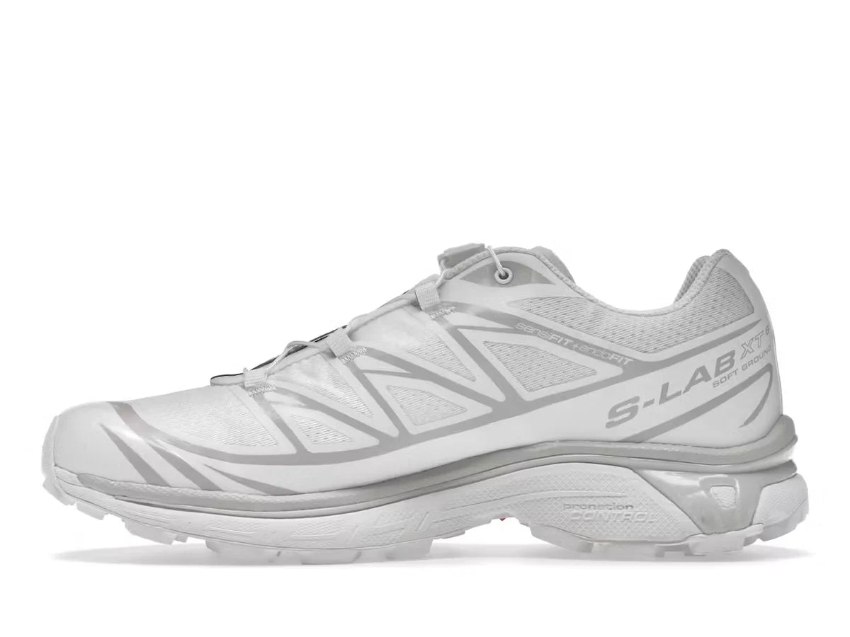 Salomon XT-6 white Lunar rock