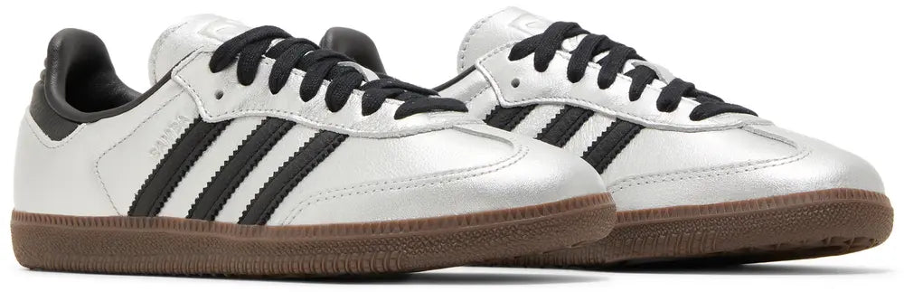 Samba 'Silver Metallic Black Gum'