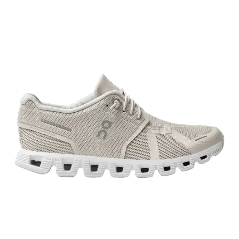 On Running Cloud 5 Pearl/White