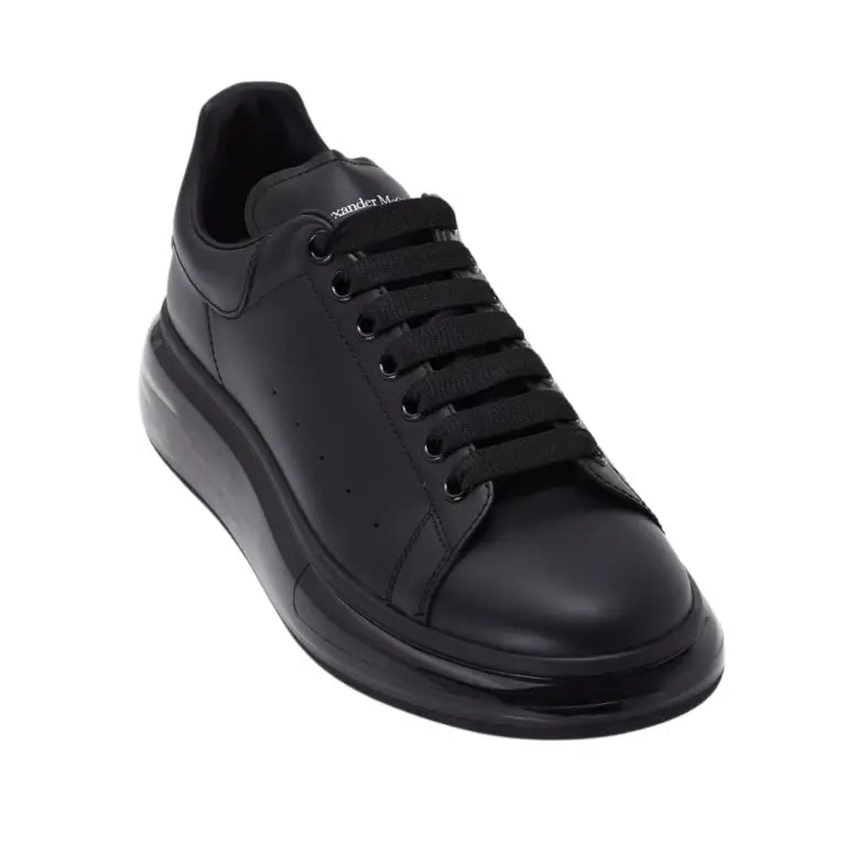 Alexander Mcqueen Oversized – Black Shiny Sole