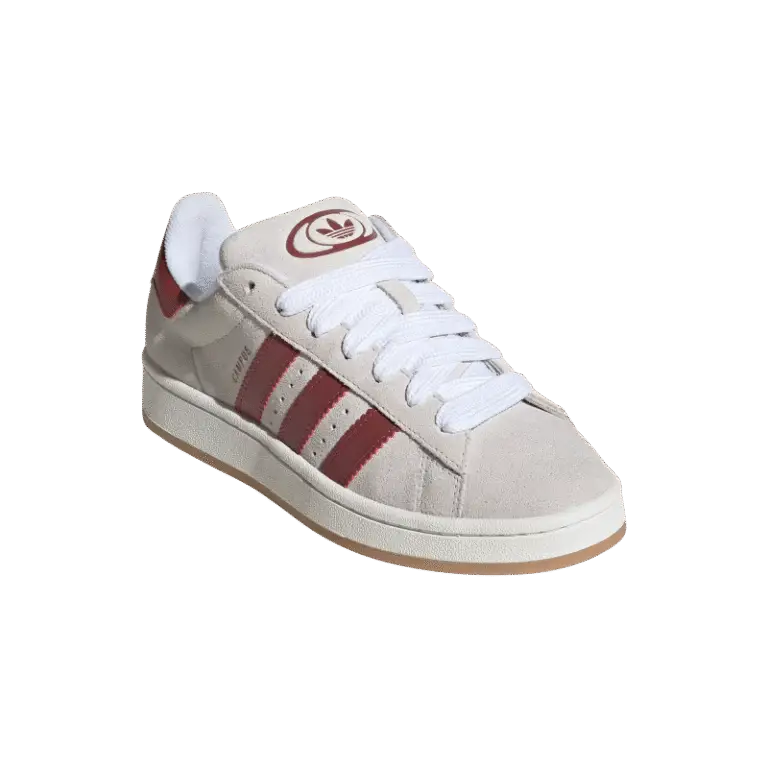 Adidas Campus 00s Crystal White / Core White / Preloved Ruby
