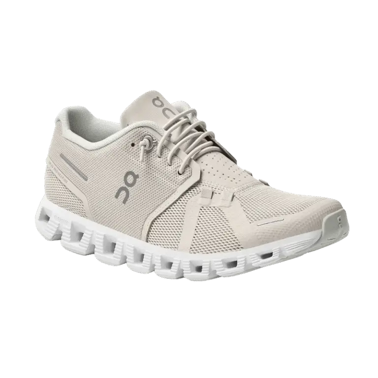 On Running Cloud 5 Pearl/White