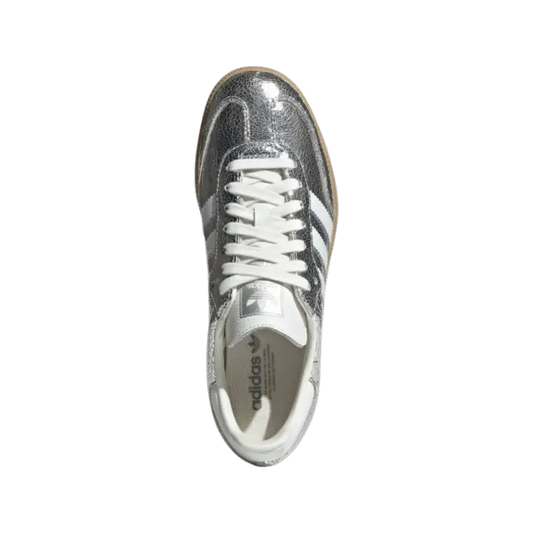 Adidas Samba OG – Silver Metallic / Cloud White / Core White